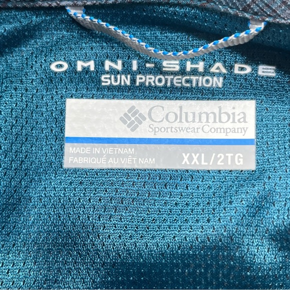Columbia Omni-Shield Long Sleeve Button Down Shirt - Picture 5 of 9